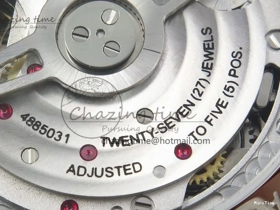 MIROTIME 0211 Casual Portuguese Chrono IW3716 Z+F 1:1 Best Edition White Dial on Blue Rubber Strap A 7016